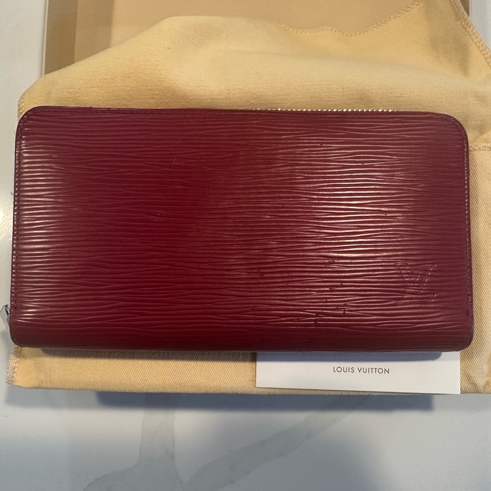 Louis Vuitton Red Wallet